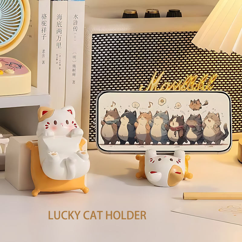 Cute Cartoon Cat Desktop Ornam - Event Support 评论和价格