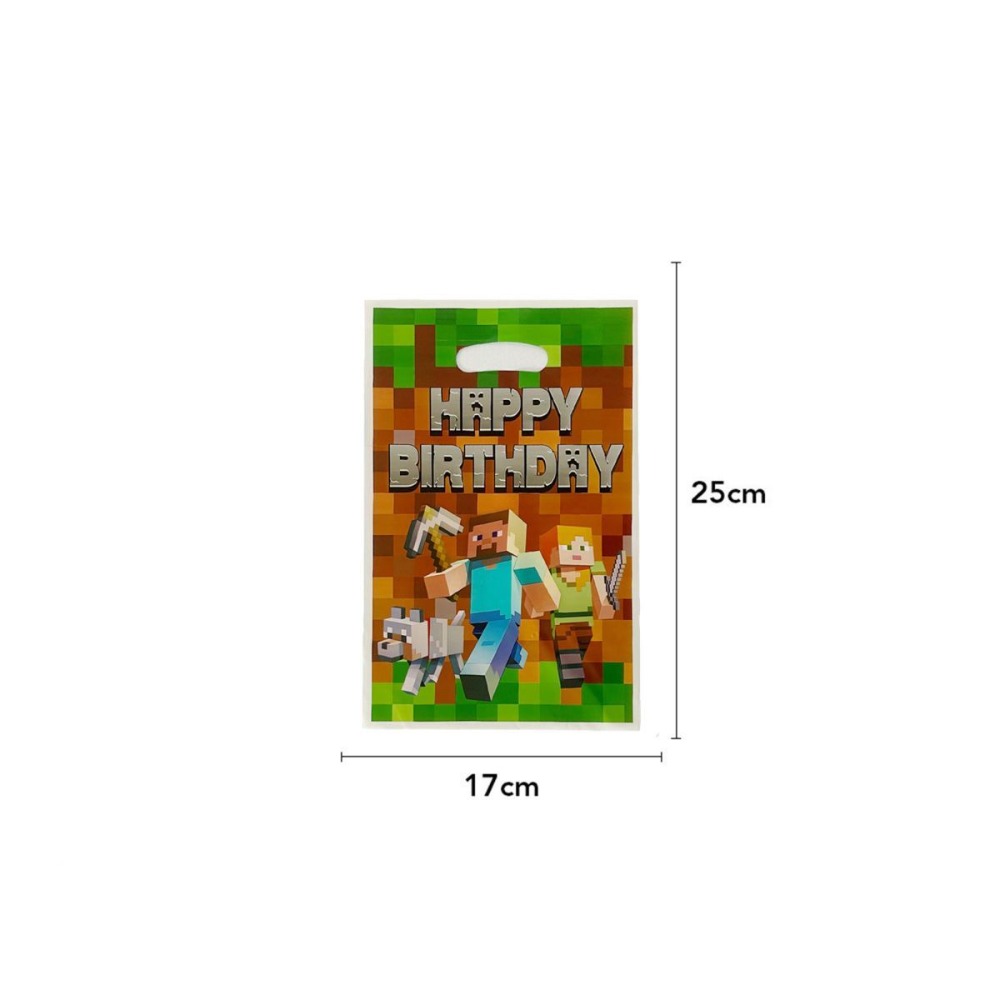 Minecraft Birthday PE Gift Bag - Supply Event 评论和价格