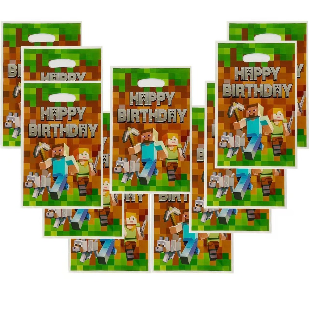 Minecraft Birthday PE Gift Bag - Supply Event 评论和价格