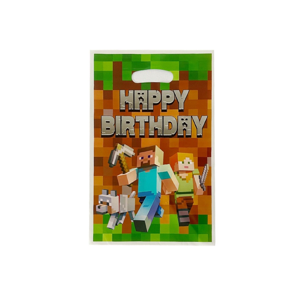 Minecraft Birthday PE Gift Bag - Supply Event 评论和价格
