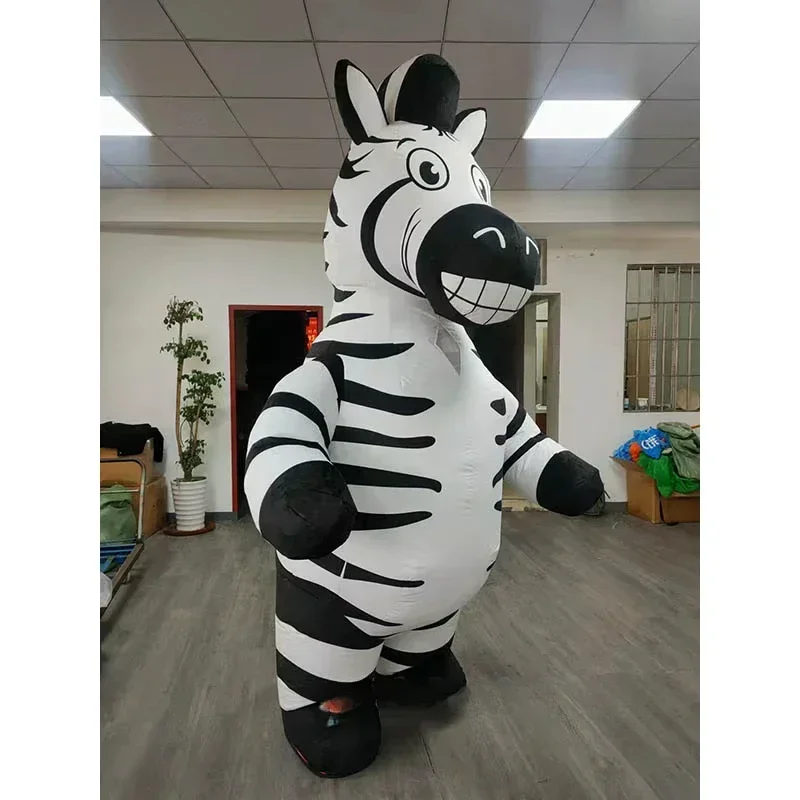 Inflatable Zebra Mascot Costum - Event Party 评论和价格
