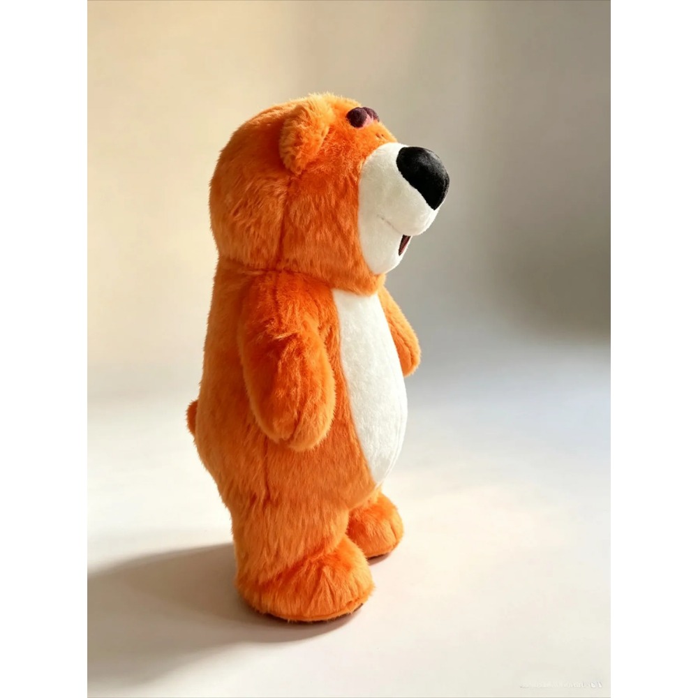 Inflatable Orange Bear Mascot  - Event Party 评论和价格