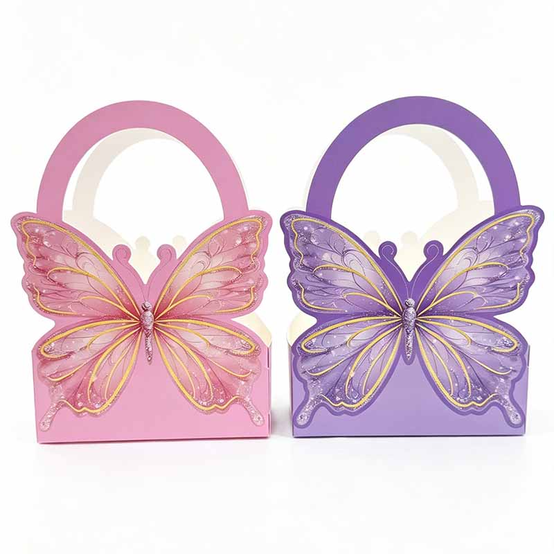 10/20Pcs Butterfly Party Suitc - Event Party Box 评论和价格