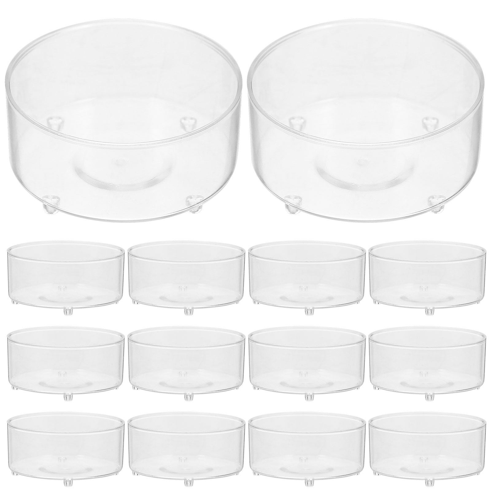 50Pcs Plastic Cups for Tealigh - Event Suppliers 评论和价格