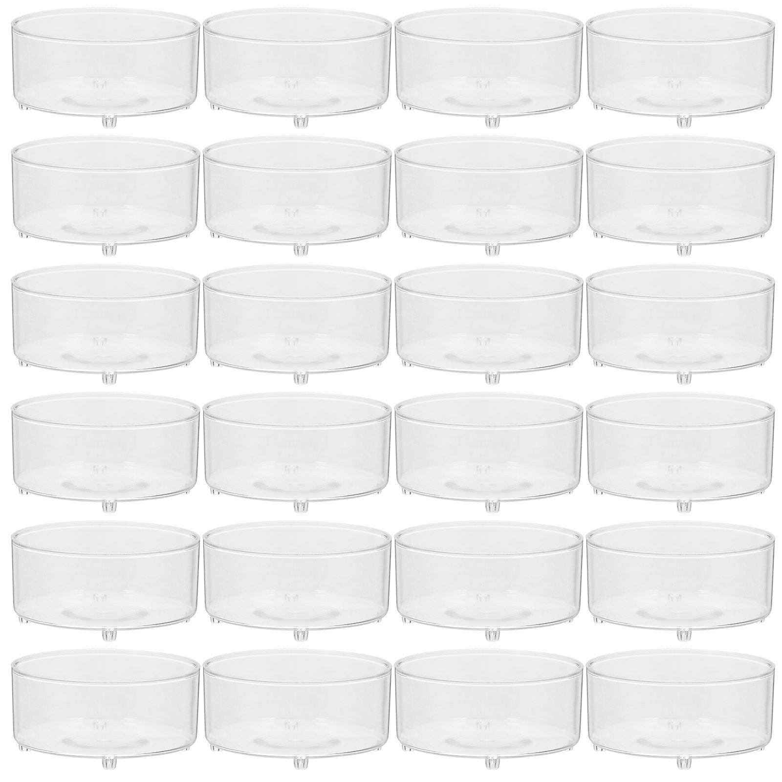 50Pcs Plastic Cups for Tealigh - Event Suppliers 评论和价格