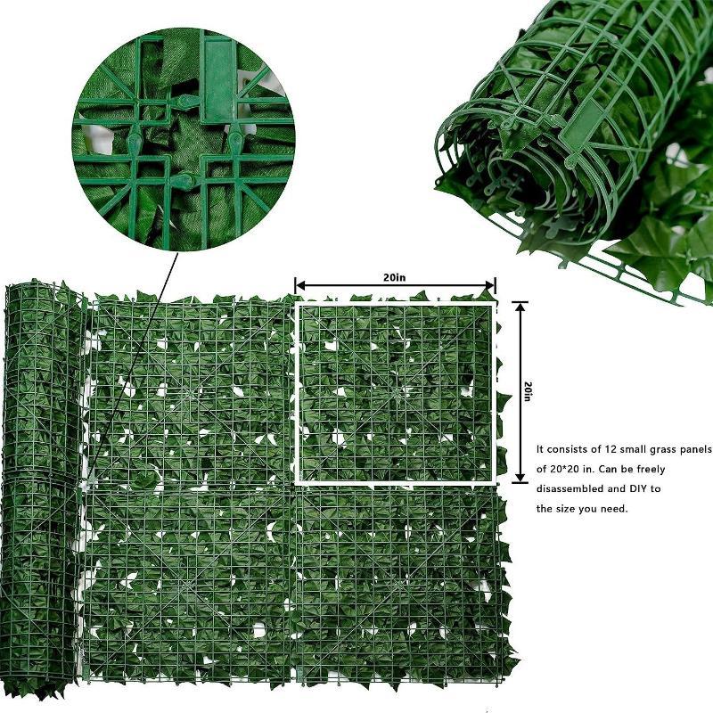 **Artificial Ivy Plants Fence  - Flower Wall Panel 评论和价格
