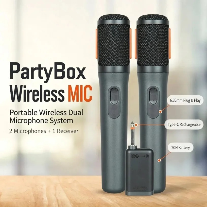 Wireless Microphone Dual Handh - Event Party 评论和价格