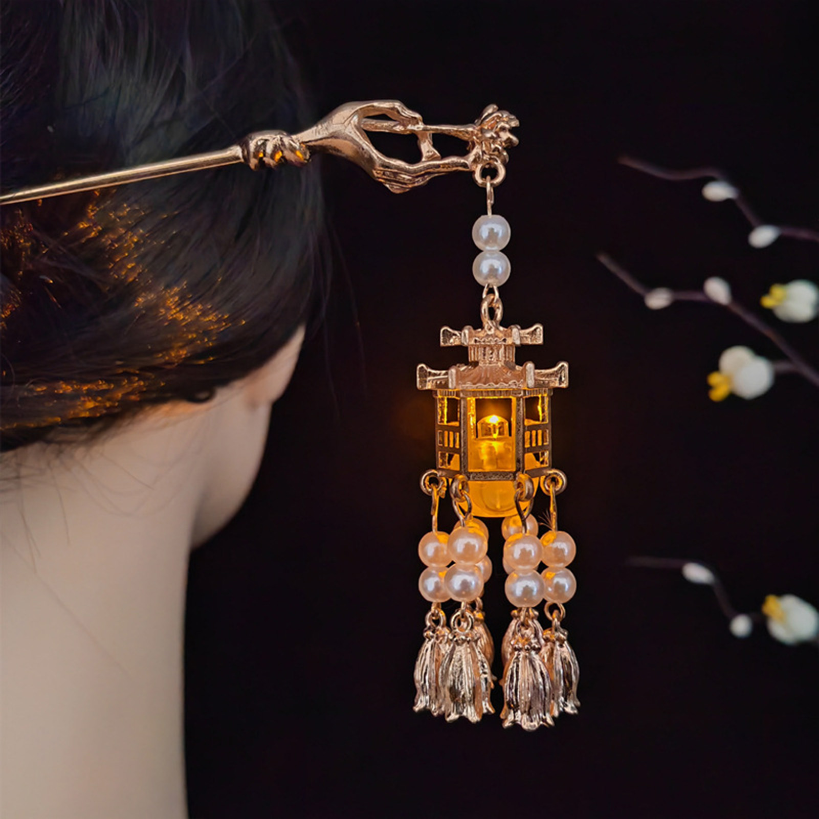 Retro Chinese Style Hair Stick - Neon Sign Party 评论和价格