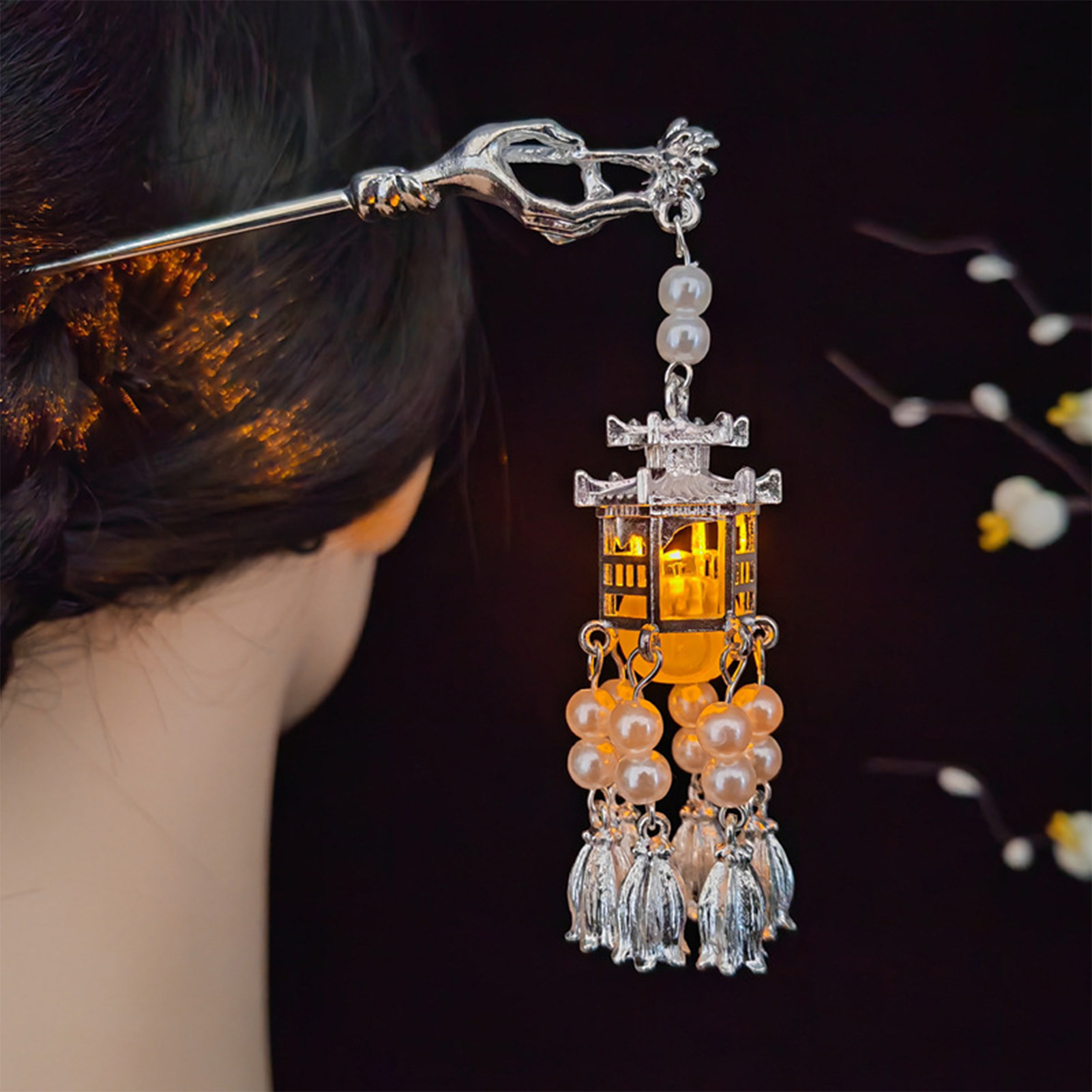 Retro Chinese Style Hair Stick - Neon Sign Party 评论和价格