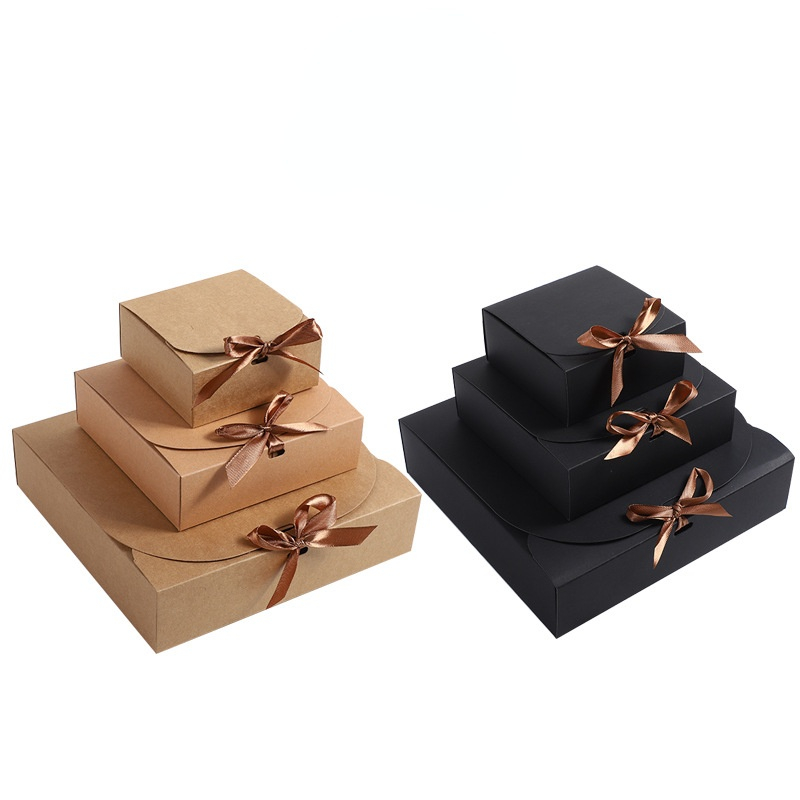 10/20/50pcs Square Kraft Paper - Event Party Box 评论和价格