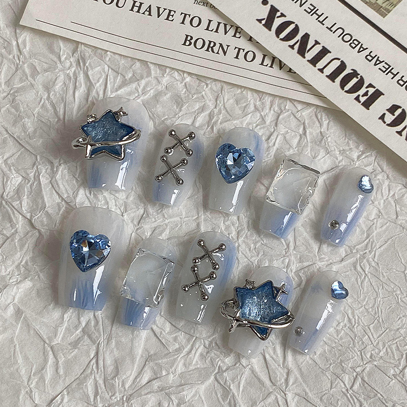 10pcs Dreamy Light Blue Press  - Neon Sign Party 评论和价格