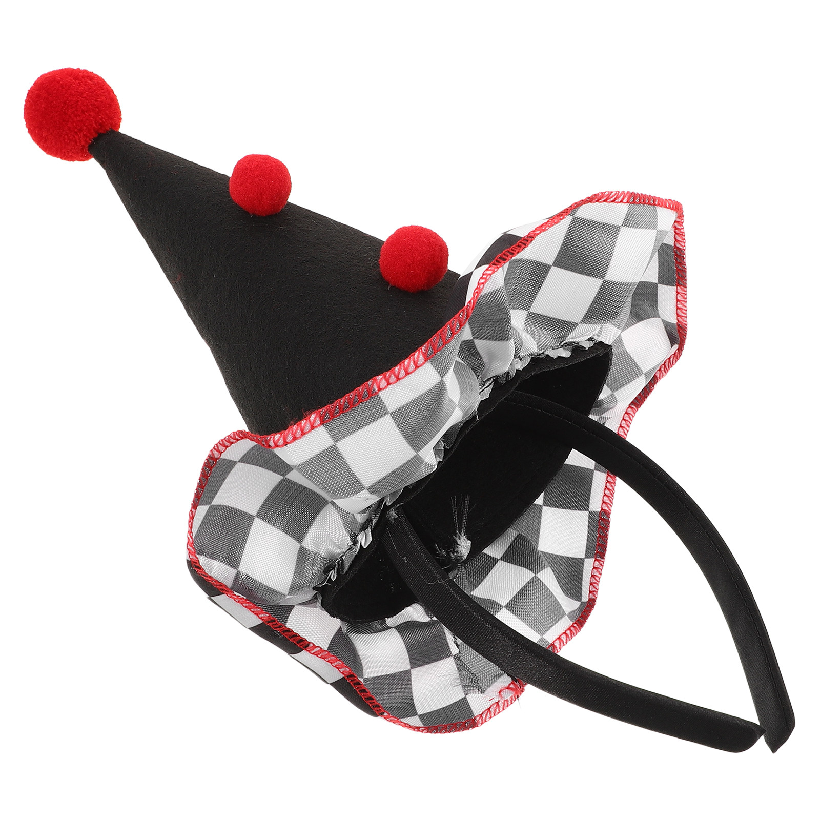 Polyester Clown Headband Cone  - Party Hat Cone 评论和价格