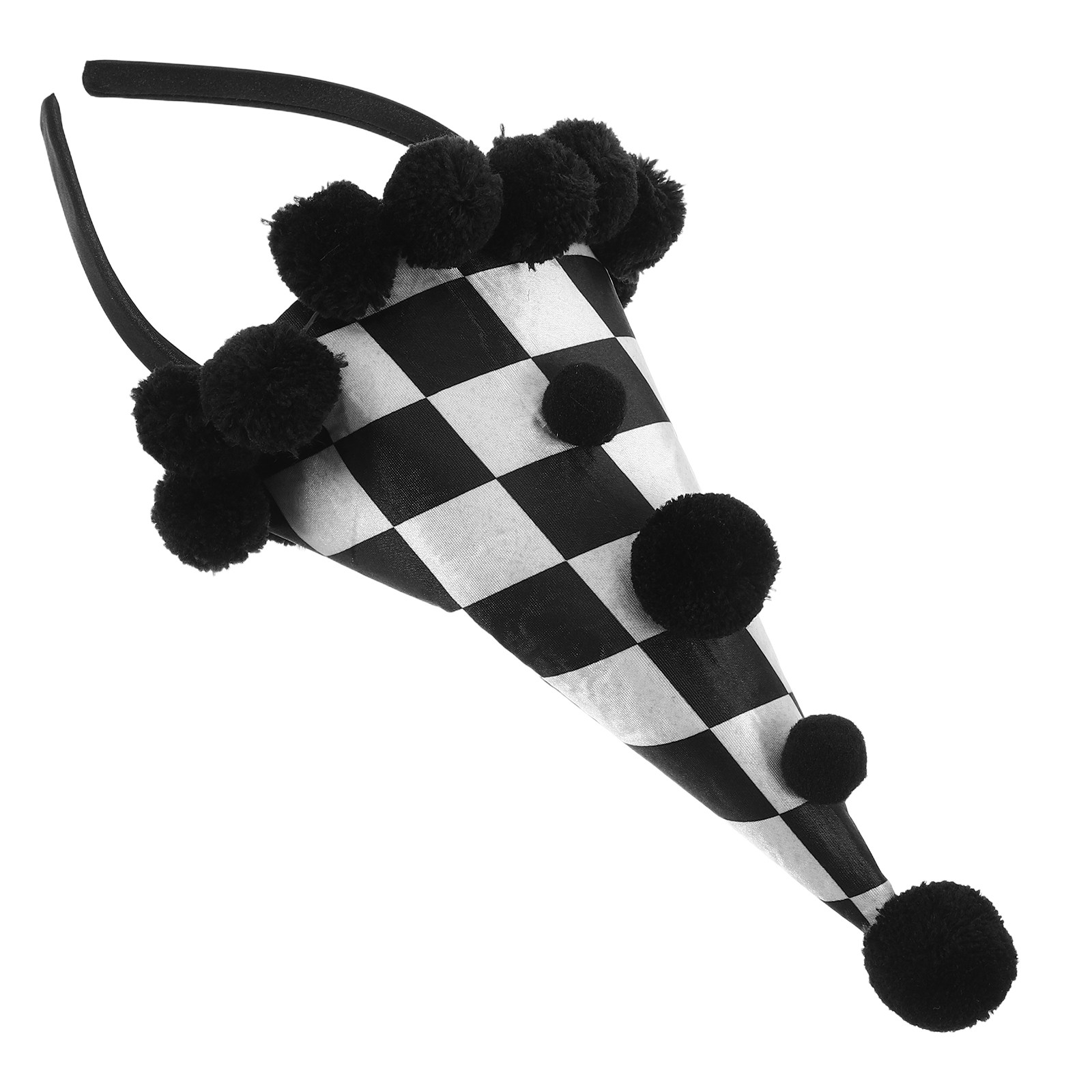 Polyester Clown Headband Cone  - Party Hat Cone 评论和价格