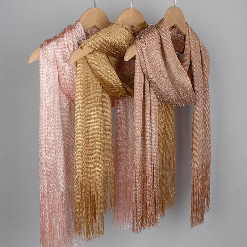 Women's shiny metallic tassel  - Event Suppliers 评论和价格